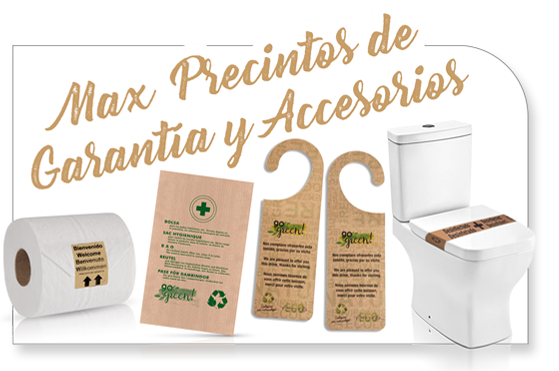 PRECINTOS DE GARANTIA Y ACCESORIOS