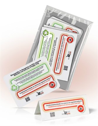 TOALLAS ANTIRROBO HOTEL