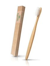 50 UDS. CEPILLO DENTAL DE BAMBÚ EN CAJA