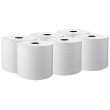6 ROLLOS DE SECADO PAPEL CHEMINE EXTRA 0.8 KG GOFRADO