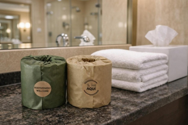 60 ROLLOS DE PAPEL HIGIENICO DECORADO CON PAPEL BIODEGRADABLE PRECINTO DE GARANTIA PRIMER USO (6)