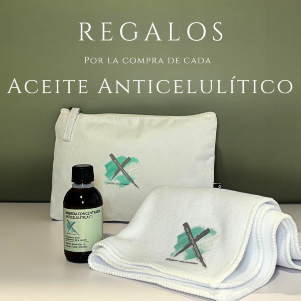 ACEITE ESENCIAL CONCENTRADO REDUCTOR Y ANTICELULITICO 50ML + REGALOS (2)
