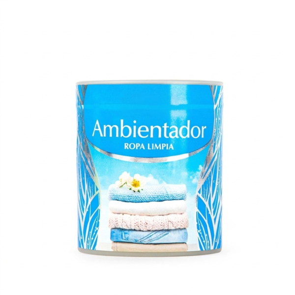 AMBIENTADOR GEL EN LATA AROMA A ROPA LIMPIA
