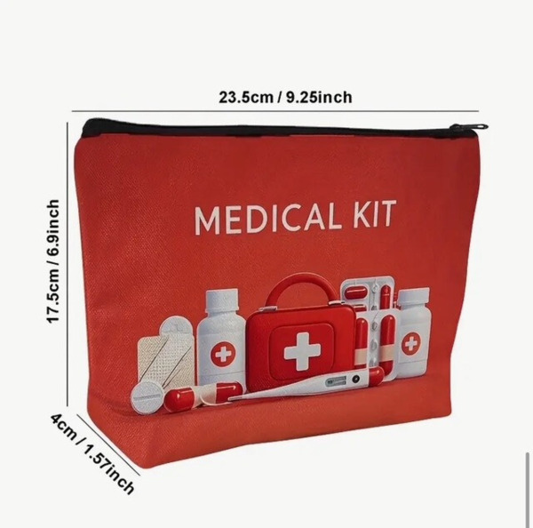 BOLSA GRANDE BOTIQUIN VACIA DE 23x18cm