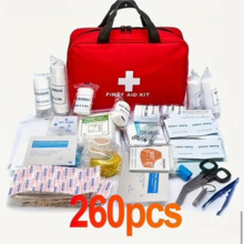 BOTIQUIN COMPLETO GRAN TAMAÑO 260 PIEZAS