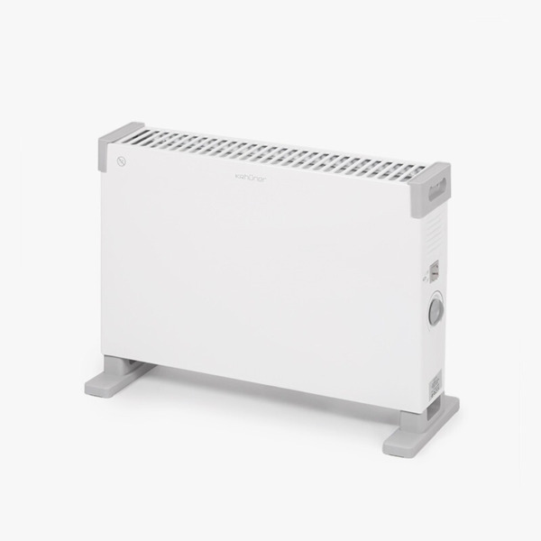 CALEFACTOR CONVECTOR 2000W CON TERMOSTATO REGULABLE
