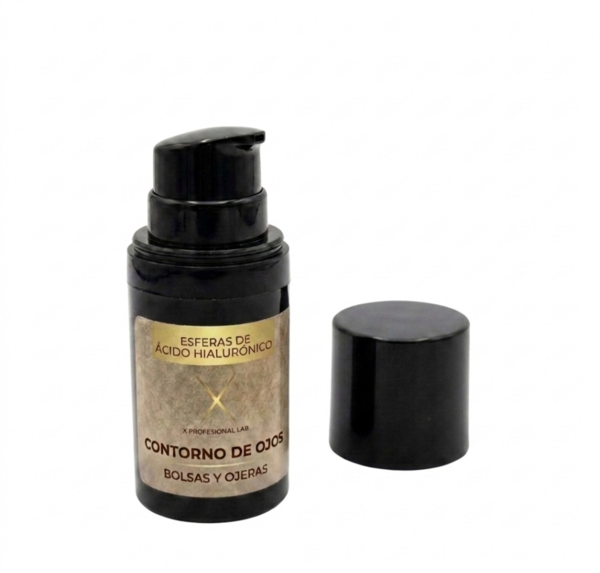 CONTORNO DE OJOS CON ESFERAS DE ÁCIDO HIALURÓNICO 30 ML.