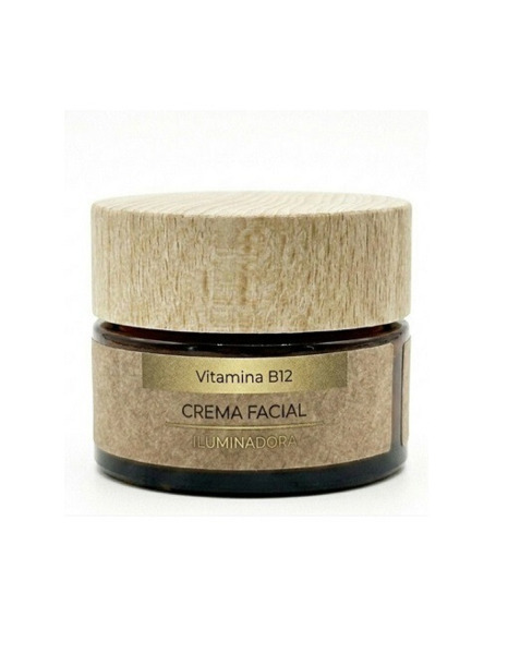 CREMA FACIAL 50ML ILUMINADORA FORMULADA CON B12 Y ACIDO HIALURÓNICO DE ALTO PESO MOLECULAR.