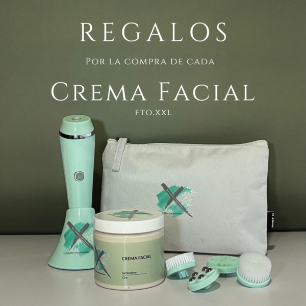 CREMA FACIAL ANTIEDAD REAFIRMANTE PREMIUM ORO 24 K 200ML + REGALOS PREMIUM (2)