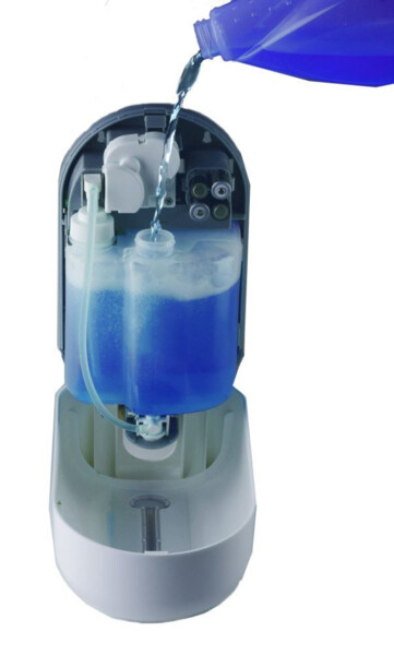 DOSIFICADOR AUTOMATICO GEL - CHAMPU - JABON DE 1.100 ML. (2)