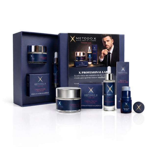 PACK DUO SERUM Y CREMA FACIAL 30ML ILUMINADOR Y ANTIEDAD POWER AGE