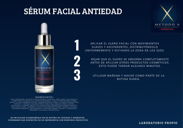 PACK DUO SERUM Y CREMA FACIAL 30ML ILUMINADOR Y ANTIEDAD POWER AGE (5)