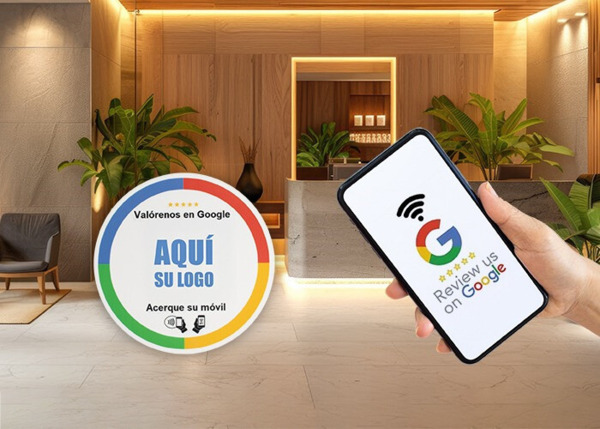 ETIQUETA PEQUEÑA REDONDA 2.5 CM NFC RESEÑAS (YA CONFIGURADA CON SU ENLACE)  ENVIAR EL ENLACE, INSTRUCCIONES MÁS ABAJO (3)