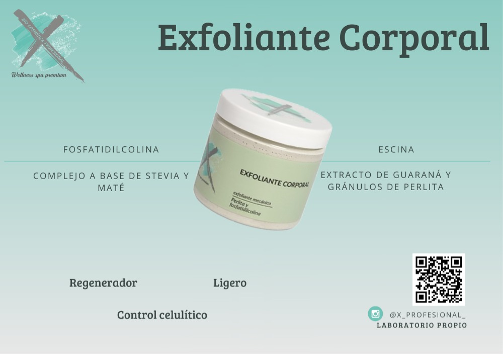 EXFOLIANTE CORPORAL RENOVACION CELULAR REGENERADORA 200ML + REGALOS (3)