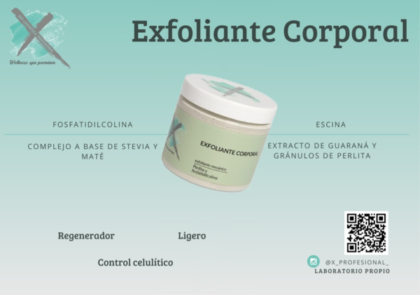 EXFOLIANTE CORPORAL RENOVACION CELULAR REGENERADORA 200ML + REGALOS (3)