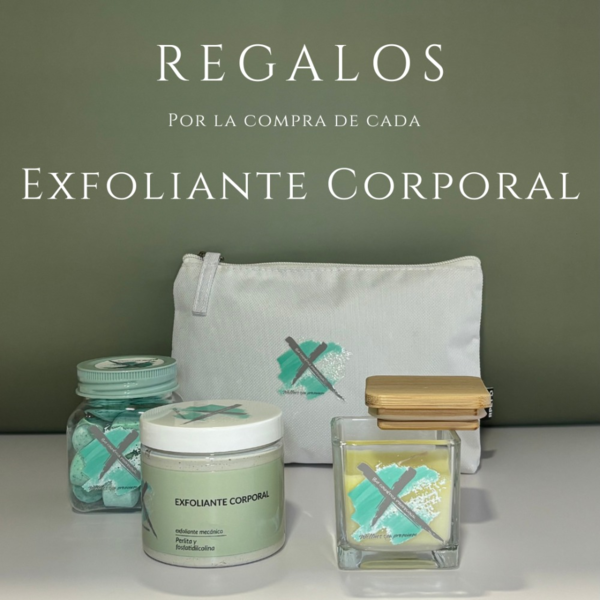 EXFOLIANTE CORPORAL RENOVACION CELULAR REGENERADORA 200ML + REGALOS (3)