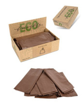 EXPOSITOR CON 50 BOLSAS DE BASURA 30L BIO