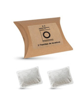 EXTRA KIT CON DOS SOBRES HIDROSOLUBLES DE LAVADORA EN CAJITA ABRE FACIL