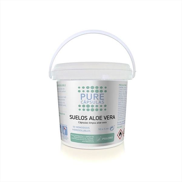 FREGASUELOS CON 50 CAPSULAS PURE E3 ALOE VERA