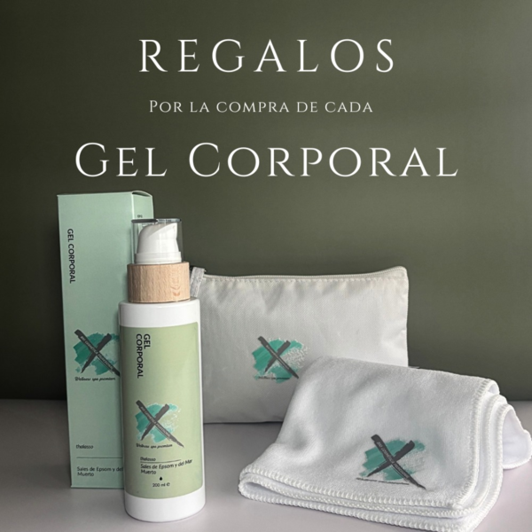 GEL CORPORAL DRENANTE ANTICELULITICO TONIFICANTE 200ML + REGALOS (3)