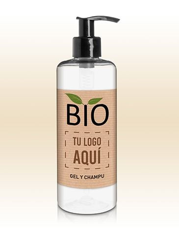 PACK 16 BOTELLAS DISPENSADOR LLENO DE GEL&CHAMPU 300ML CON DISPENSADOR (1)
