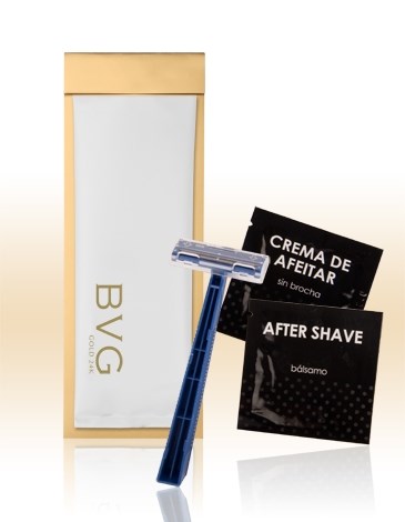 KIT BARBEADO + AFTER SHAVE COM EMBALAGEM  EMBELECEDORA   DOURADO (1)