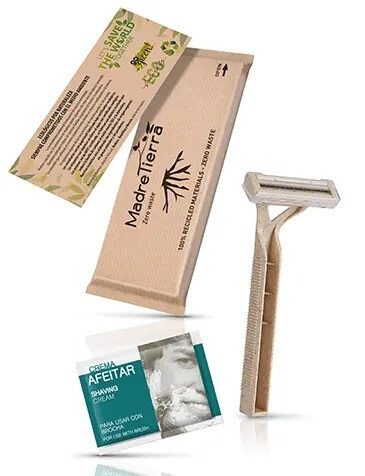 KIT AFEITADO DE CAÑA DE TRIGO