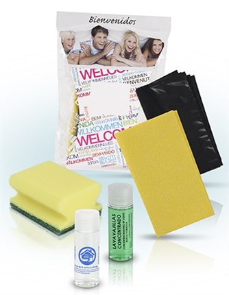 Kit de bienvenida apartamentos turisticos