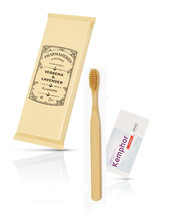 KIT DENTAL DE BAMBU CON CERDAS SUAVES BIO + SOBRE DENTAL. FILM DE PAPEL BIODEGRADABLE