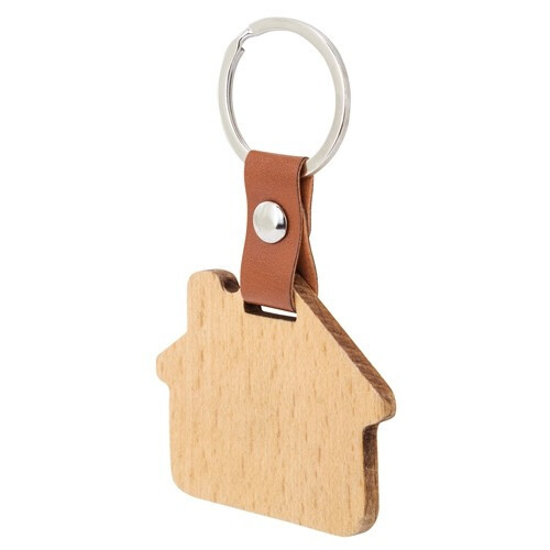 LLAVERO DE MADERA ROBUSTO PARA LAS LLAVES DEL ALOJAMIENTO (4,5x6cm) (2)