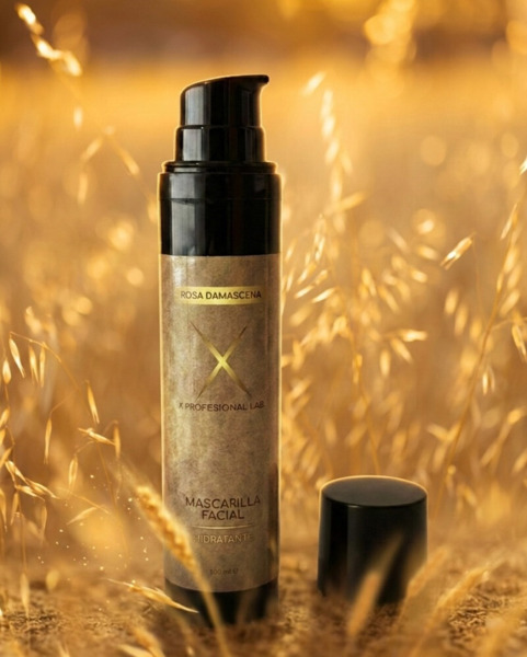 MASCARILLA FACIAL HIDRATANTE Y NUTRITIVA DE ROSA DAMASCENA 100ML (2)