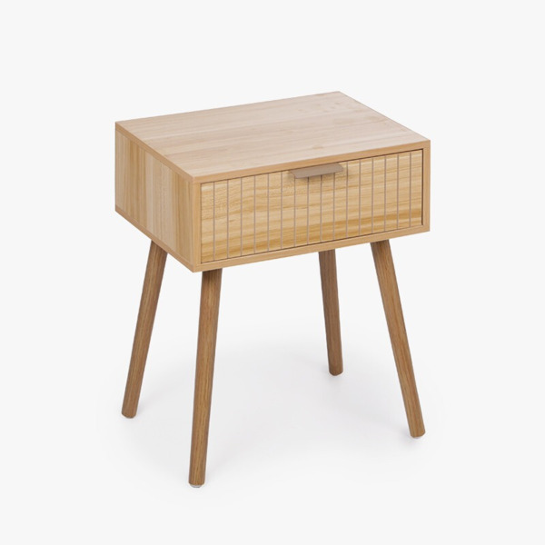 MESA AUXILIAR DORMITORIO CON CAJON