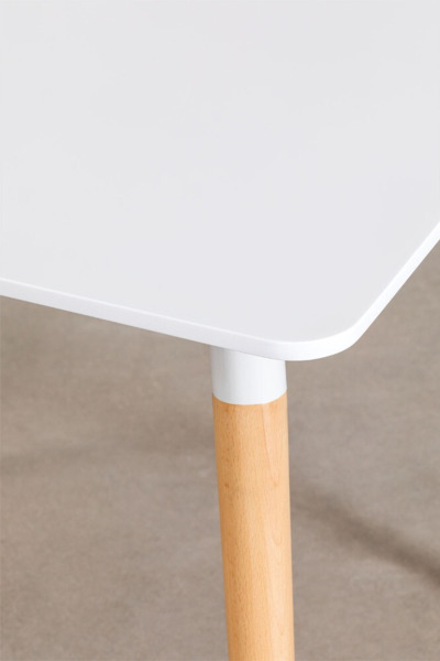 MESA DE COMEDOR CUADRADA 80x80cm EN MADERA DE HAYA Y MDF (1)