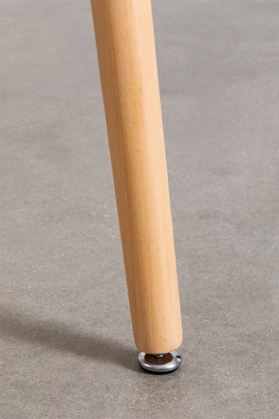 MESA DE COMEDOR CUADRADA 80x80cm EN MADERA DE HAYA Y MDF (2)