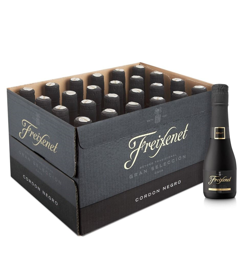 MINI CORDON NEGRO CAJA 24 BOTELLAS 20 CL.