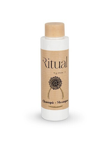 NECESER RITUAL CON BOTELLA DE GEL 100 ML, BOTELLA CHAMPU 100ML Y PASTILLA DE JABON 100 GR. RITUALS (4)