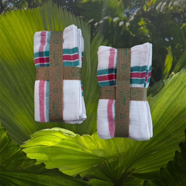 PACK 6 PAÑOS DE COCINA 40x42CM ALGODON (2)