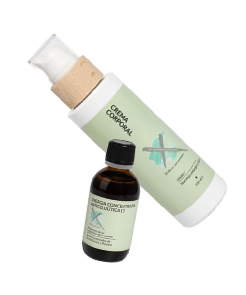 PACK CREMA CORPORAL CELULITIS Y SINERGIA CONCENTRADAS ANTICELULITICA