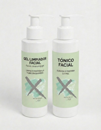 TONICO FACIAL Y GEL LIMPIADOR