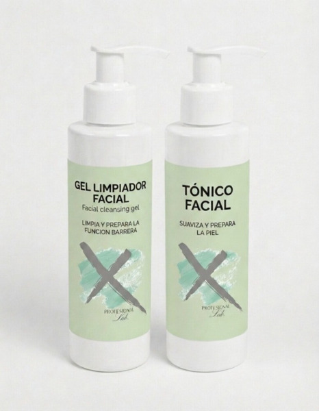 PACK DUO LIMPIEZA FACIAL TONICO LIMPIADOR FACIAL Y GEL LIMPIADOR