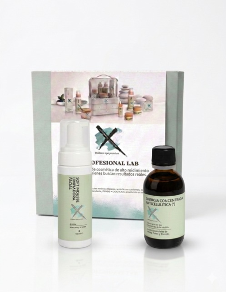 PACK DUO REDUCTOR ANTICELULITICO ACEITE ANTICELULITICO CONCENTRADO Y GEL CORPORAL ANTICELULITICO