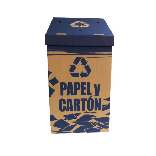 PAPELERA ROBUSTA DE RECICLAJE (PAPEL PARA ZONAS COMUNES (100L) (3)