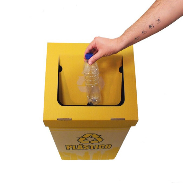 PAPELERA ROBUSTA DE RECICLAJE (PLASTICO PARA ZONAS COMUNES (100L) (1)