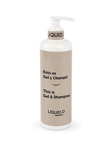 GEL Y CHAMPU RECAMBIO BOTELLA DISPENSADORA LLENA 300ML GEL&CHAMPU