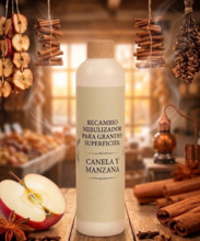 (AROMA CANELA Y MANZANA) RECAMBIO NEBULIZADOR PARA MAQUINA DE AIRE 200ML CONCENTRADO