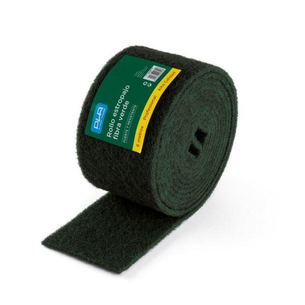 ROLLO DE FIBRA ABRASIVA VERDE