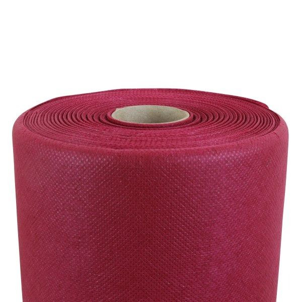 ROLLO DE MANTEL CUADRADO DESECHABLE PRECORTADO (120x120cm) TNT NO TEJIDO - 40 MANTELES | BURDEOS (3)