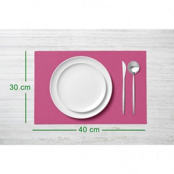 ROLLO DE MANTEL INDIVIDUAL DESECHABLE PRECORTADO (40x30cm) TNT NO TEJIDO - 160 MANTELES | BURDEOS (1)
