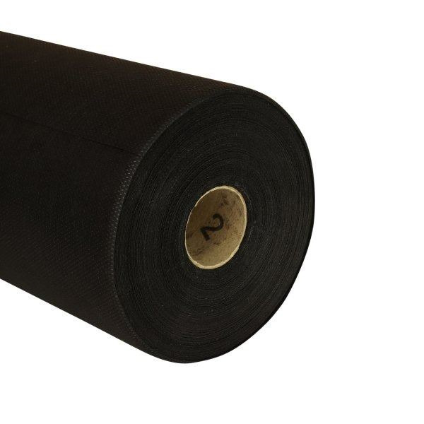 ROLLO DE MANTEL INDIVIDUAL DESECHABLE PRECORTADO (40x30cm) TNT NO TEJIDO - 160 MANTELES | NEGRO (4)