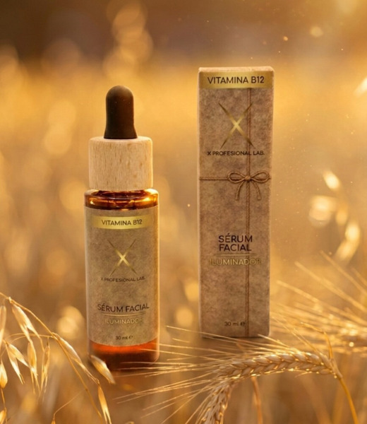 SERUM FACIAL ILUMINADOR 30ML FORMULADO CON B12 Y ACIDO HIALURÓNICO DE ALTO PESO MOLECULAR. (1)
